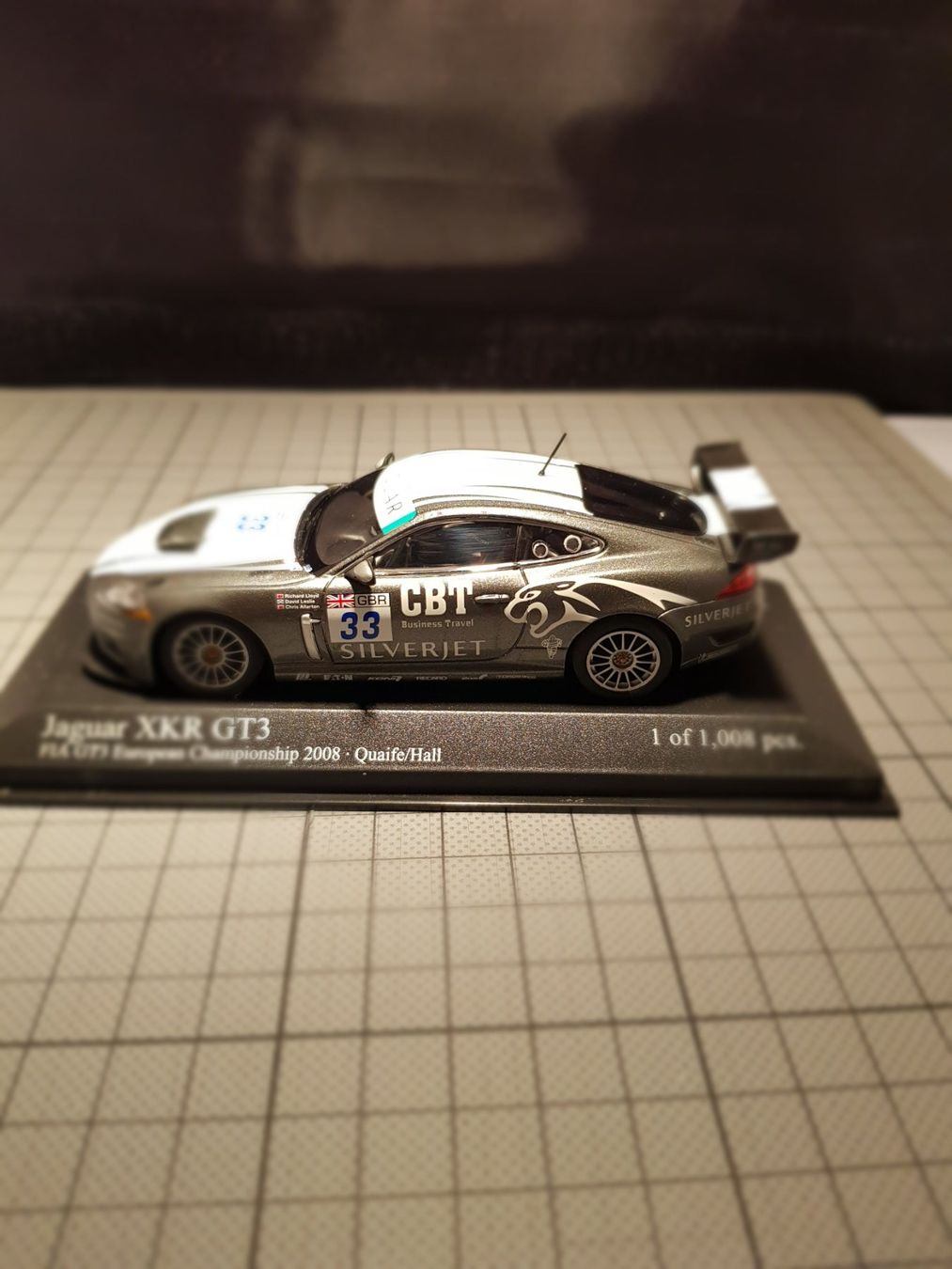 Jaguar Modellini d'auto: Jaguar XKR GT3 championship 2008 – Nuovo e nell'imballaggio originale da Chézard-St-Martin venduto da AlPat-Collections 1