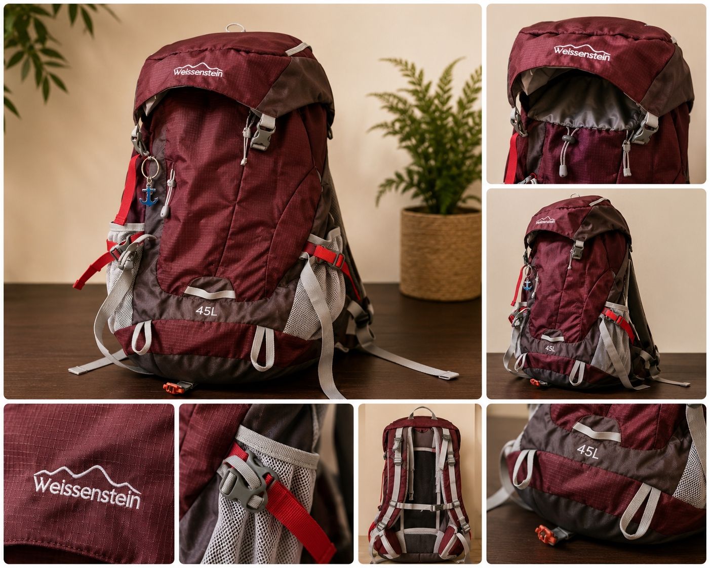 Zaini: Weissenstein 45L Trekkingrucksack / Wanderrucksack – Usato da Eggiwil venduto da WQ_Emmental