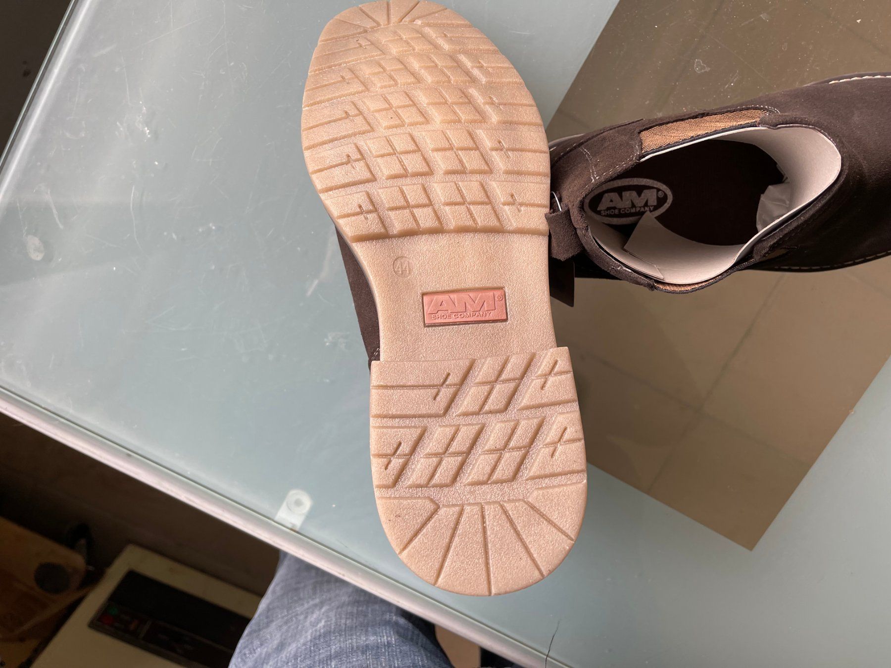 Scarpe da uomo: Schuhe Stiefeletten Neu Gr. 44 – Nuovo e nell'imballaggio originale da Arisdorf venduto da comestibles 2