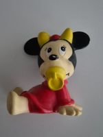 Vintage Minnie Quietsche Spielzeug Figur