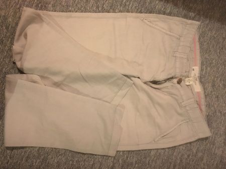 H&M Sommerhose Damen Beige  - Leinen Baumwolle!