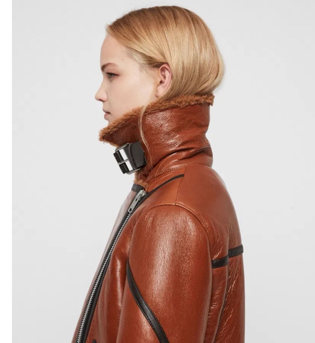 Allsaints Giacche: Lammfell Jacke Allsaints – Usato da Uerikon venduto da pink_flamingo 2