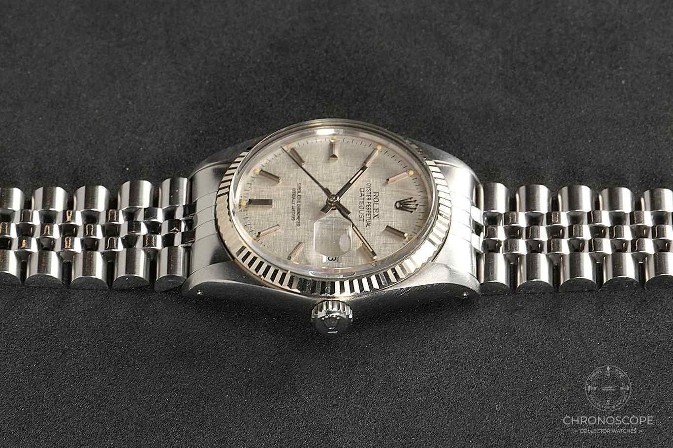 Rolex Orologi: Rolex Datejust 36 Ref. 16014 from 1979 with original linen – Usato da Luzern venduto da ChronoScope6004 3