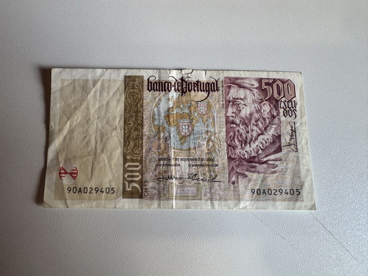 Billets de banque: 500 escudos Portugal 2000 – D'occasion à Ilanz par tai_q2yd