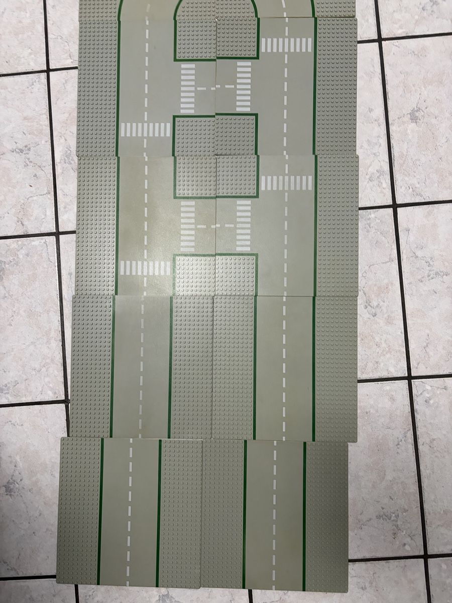 Lego Giocattoli: 10 x Lego Strassen Platten – Usato da Sevelen venduto da gsandax 3