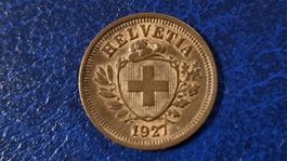 1 RAPPEN JAHR 1927 - SCHWEIZ / RAR