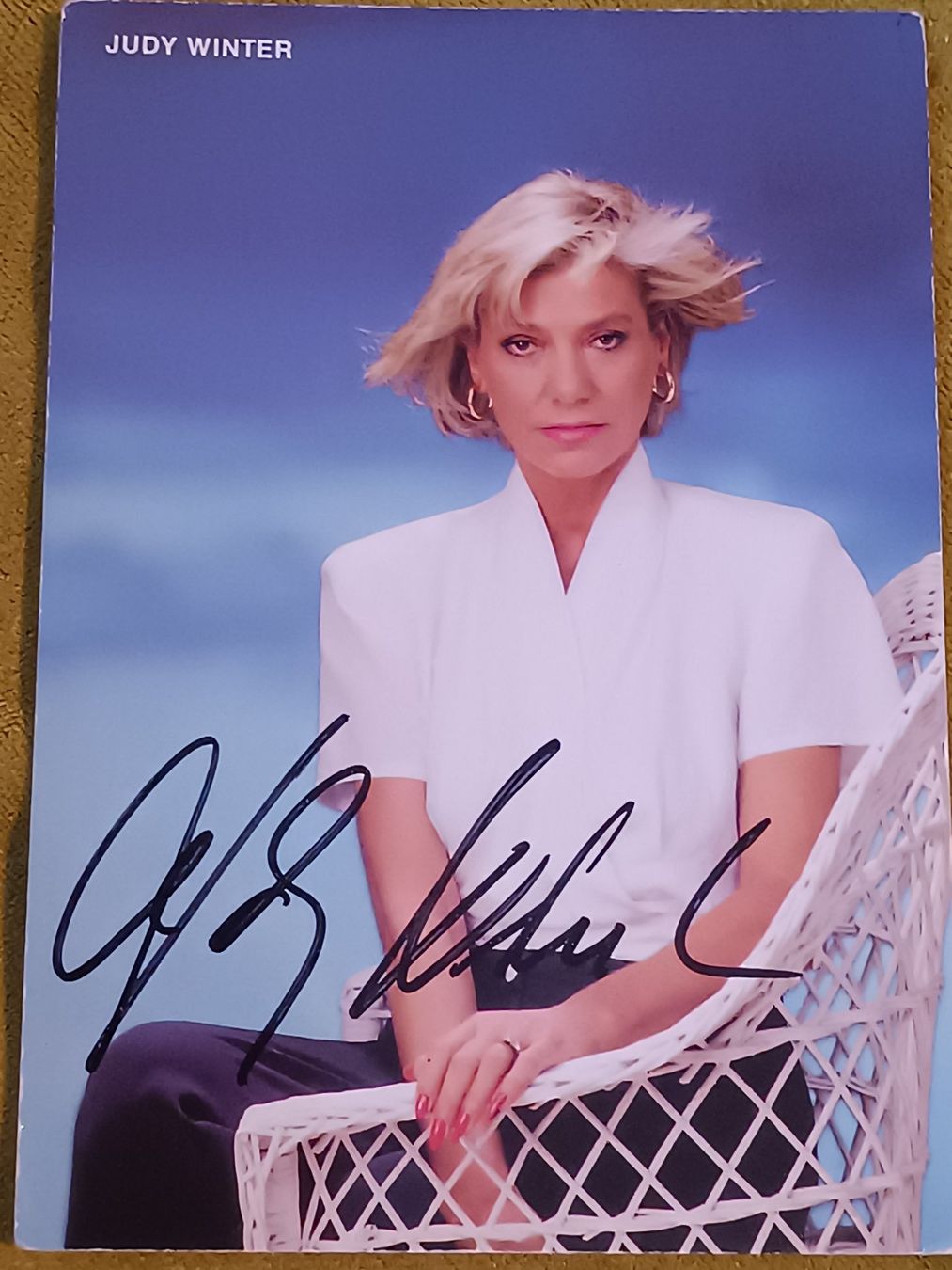 Autographes: Judy Winter - handsigniert – D'occasion à Menziken par Autogramme