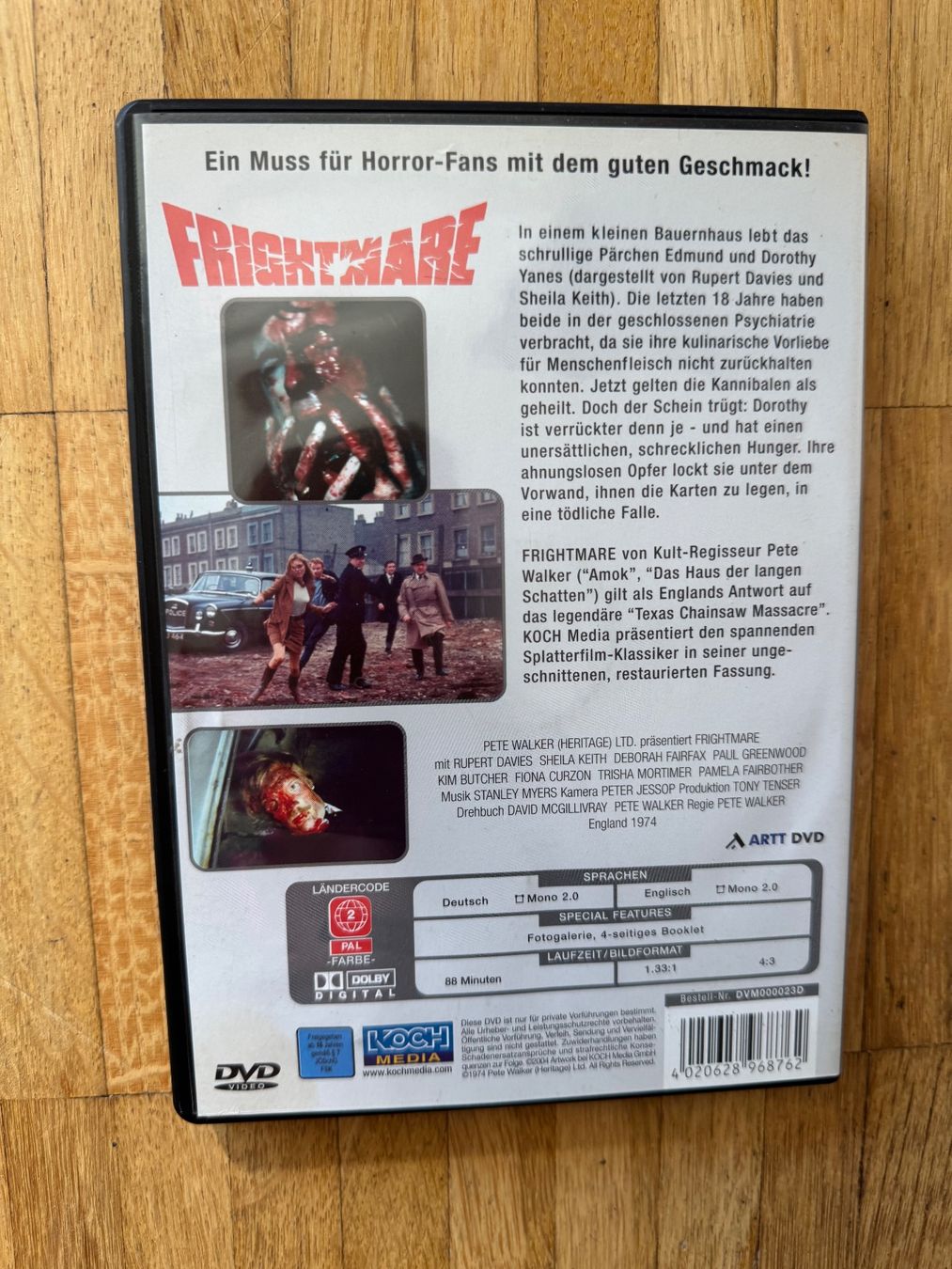 Tous les DVDs: FRIGHTMARE. (DVD). PETE WALKER – D'occasion à Basel par san_2qlq 1