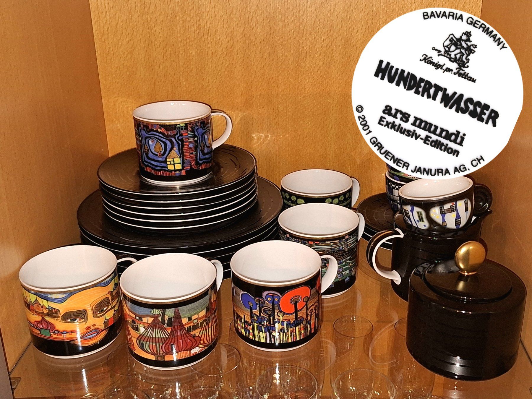 Tazze: 1 Sammeltasse Hundertwasser 656B L'Expulsion – Nuovo (secondo la descrizione) da Reinach BL venduto da Softseller 5