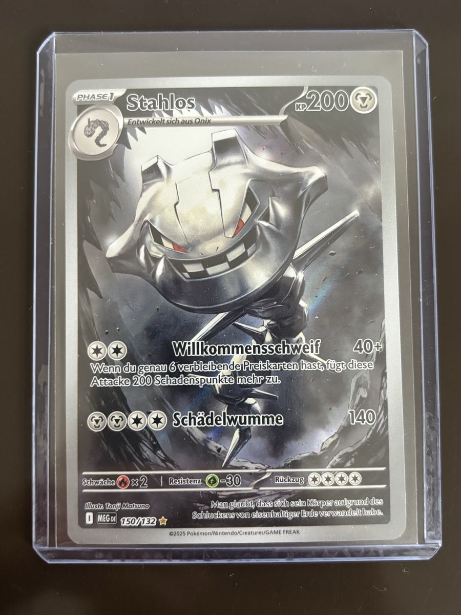 Pokémon Carte collezionabili: Stahlos Illustration Rare, Mega Evolution, Pokémon DE – Nuovo (secondo la descrizione) da Basel venduto da Michele4123