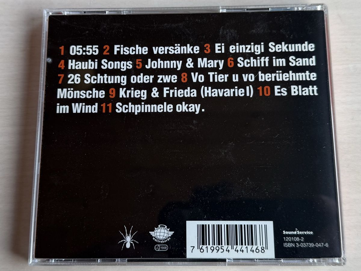 CDs: Züri West - Haubi Songs - CD – Gebraucht aus Oberried Brienz von Chyara 3