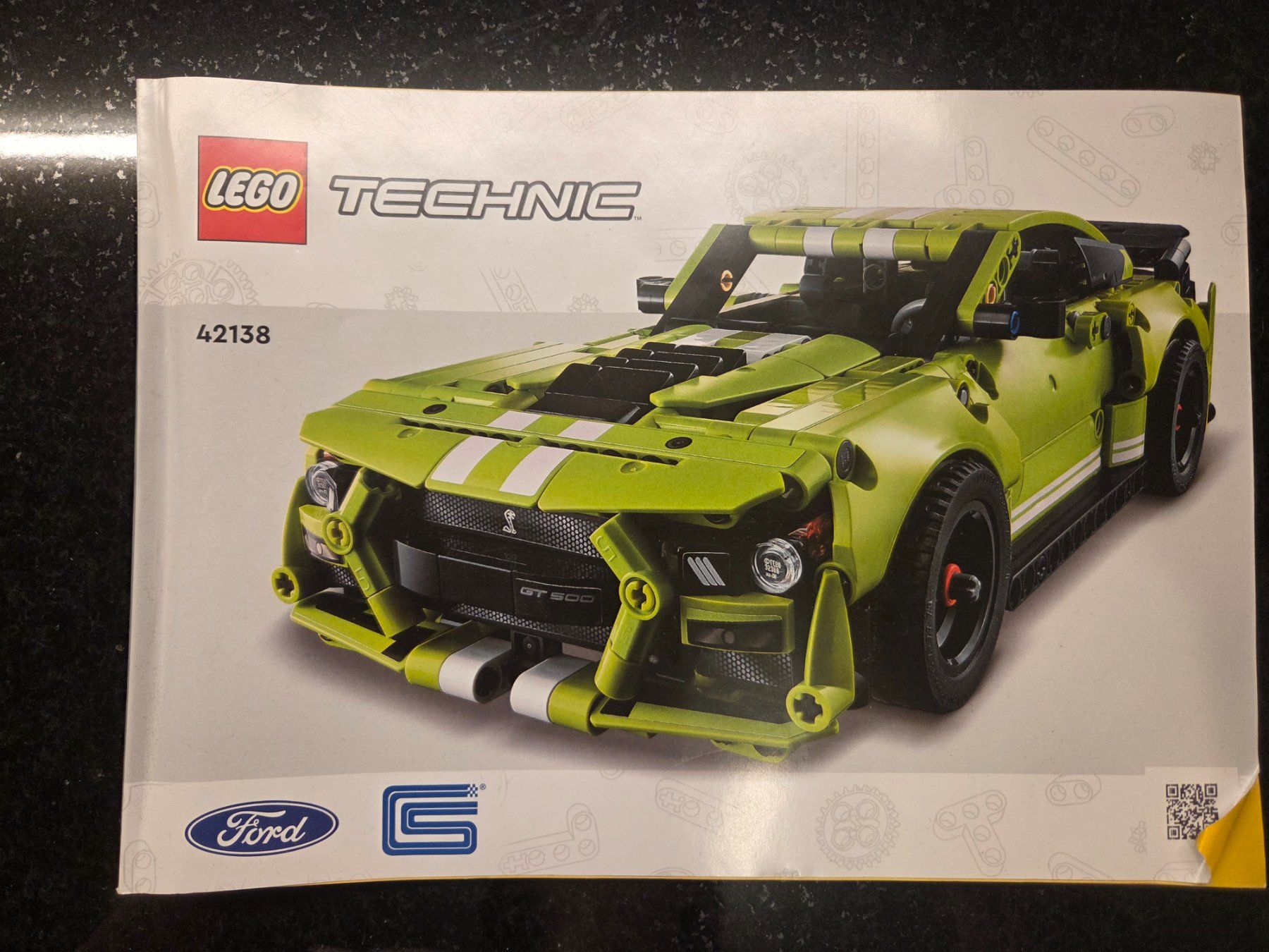 Ford Modellini d'auto: LEGO Technik: Ford Mustang Shelby Gt500 – Usato da Buchs SG venduto da reb_s59s 4
