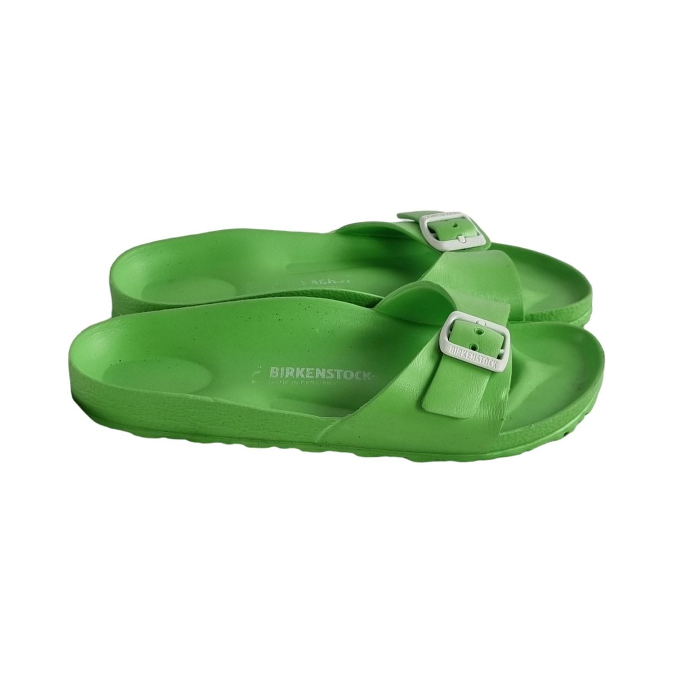 Birkenstock Scarpe da uomo: BIRKENSTOCK Schlappen, Grün – Usato da Wangen b. Olten venduto da Restwert_Wangen 3