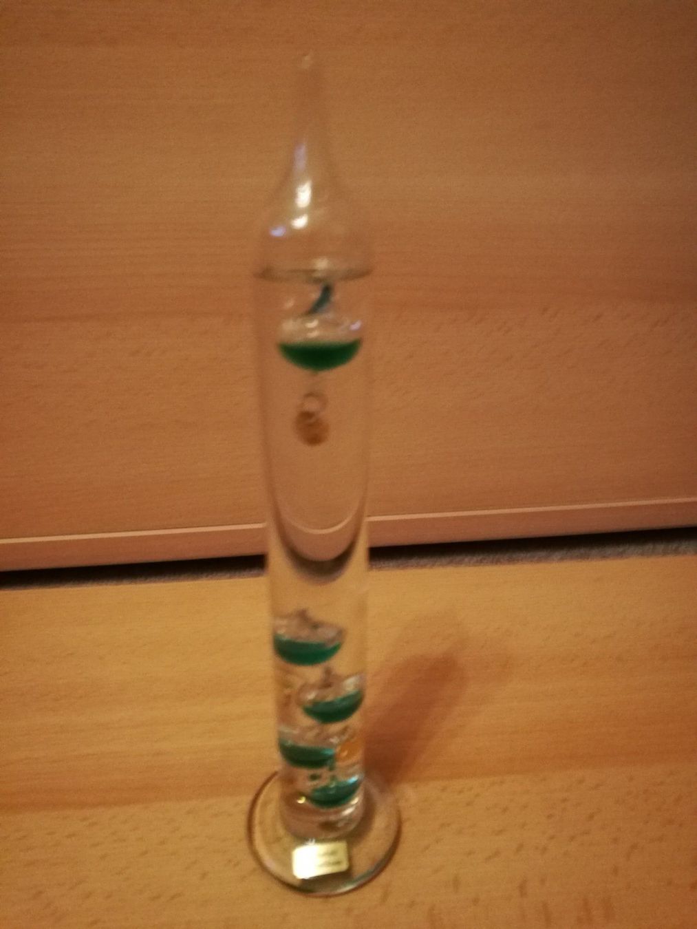 Sonstiges für Haushalt & Wohnen: Muranoglas Flüssigkeitsthermometer Galileo Galilei – Neu (gemäss Beschreibung) aus Horn von sonjamenzi 1