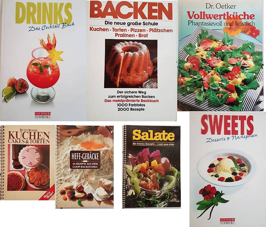 Libri: Diverse Koch- und Backbücher – Usato da Schwarzenbach SG venduto da mar_mf8y