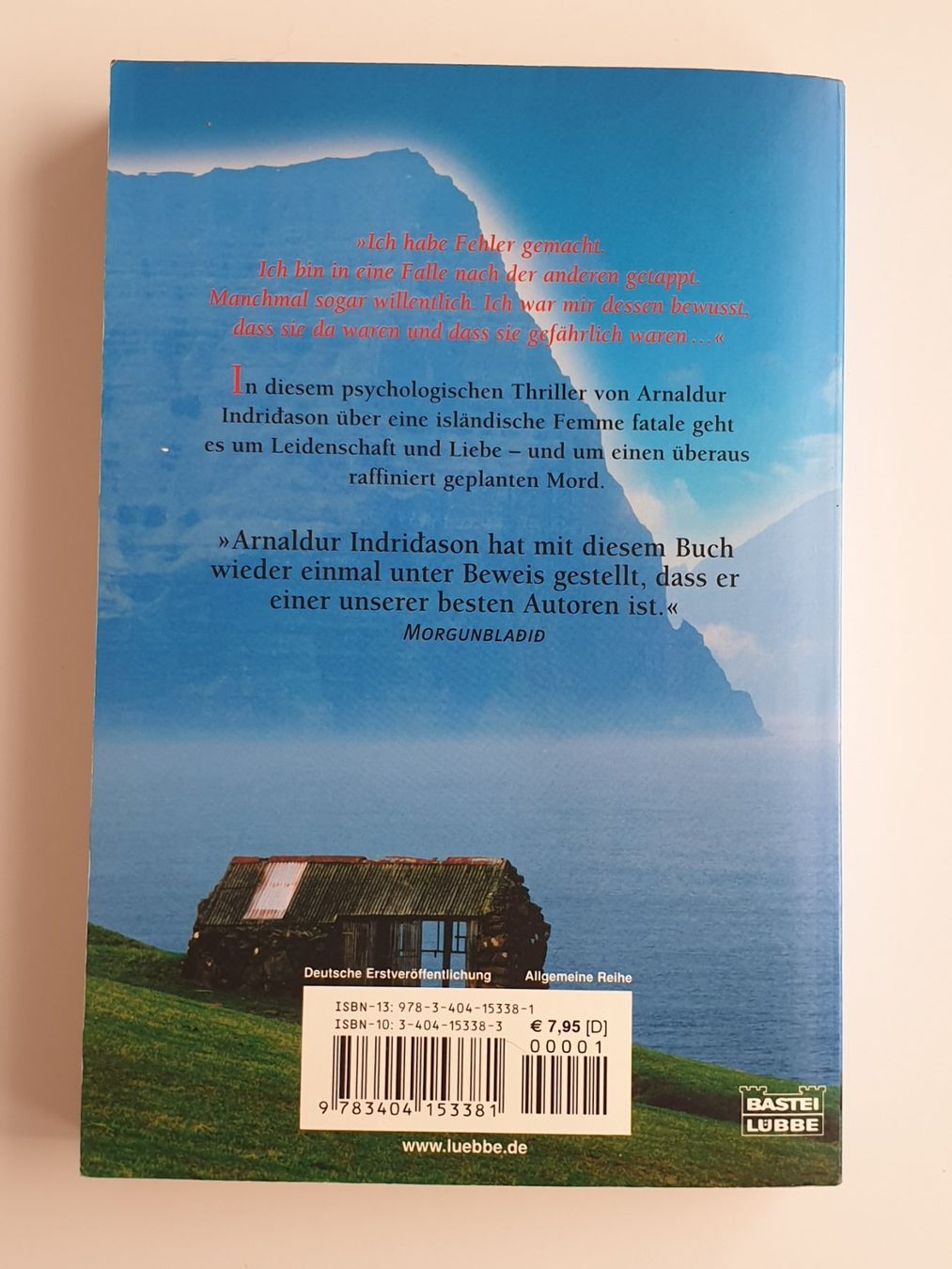 Libri: Tödliche Intriege - Arnaldur Indridason Buch – Usato da Zürich venduto da pau_y8mv 1