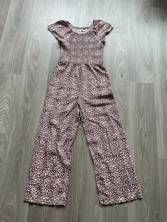 Sommerlicher Jumpsuit mit Muster Grösse 158