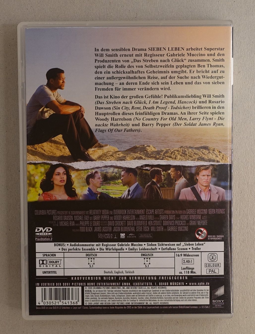 Tutti i DVDs: Sieben Leben – Usato da Sessa venduto da fraenklishop 1