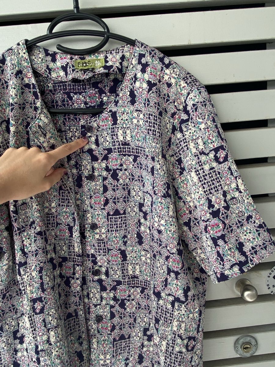 Camicette: Blouse à manche courte à motifs – Usato da St-Légier-Chiésaz venduto da lea_6k5s 2