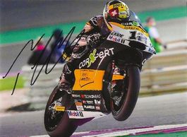 Autogramm Tom Lüthi Qatar 2017