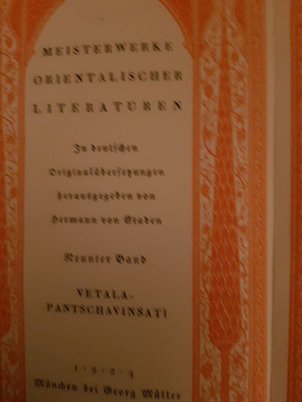 Libri: VETALAPANTSCHAVINISATI – Usato da zürich venduto da gabab 3