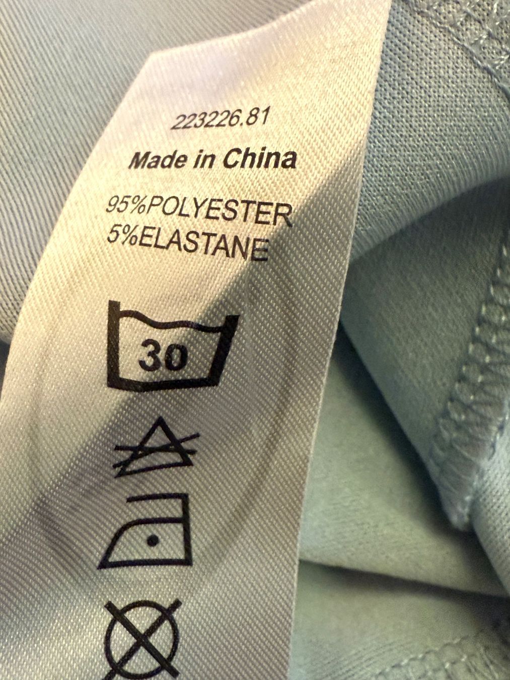 Pantaloni: Chicoree Hose, hellblau, Grösse XS. – Usato da Hundwil venduto da Sandysan1702 3