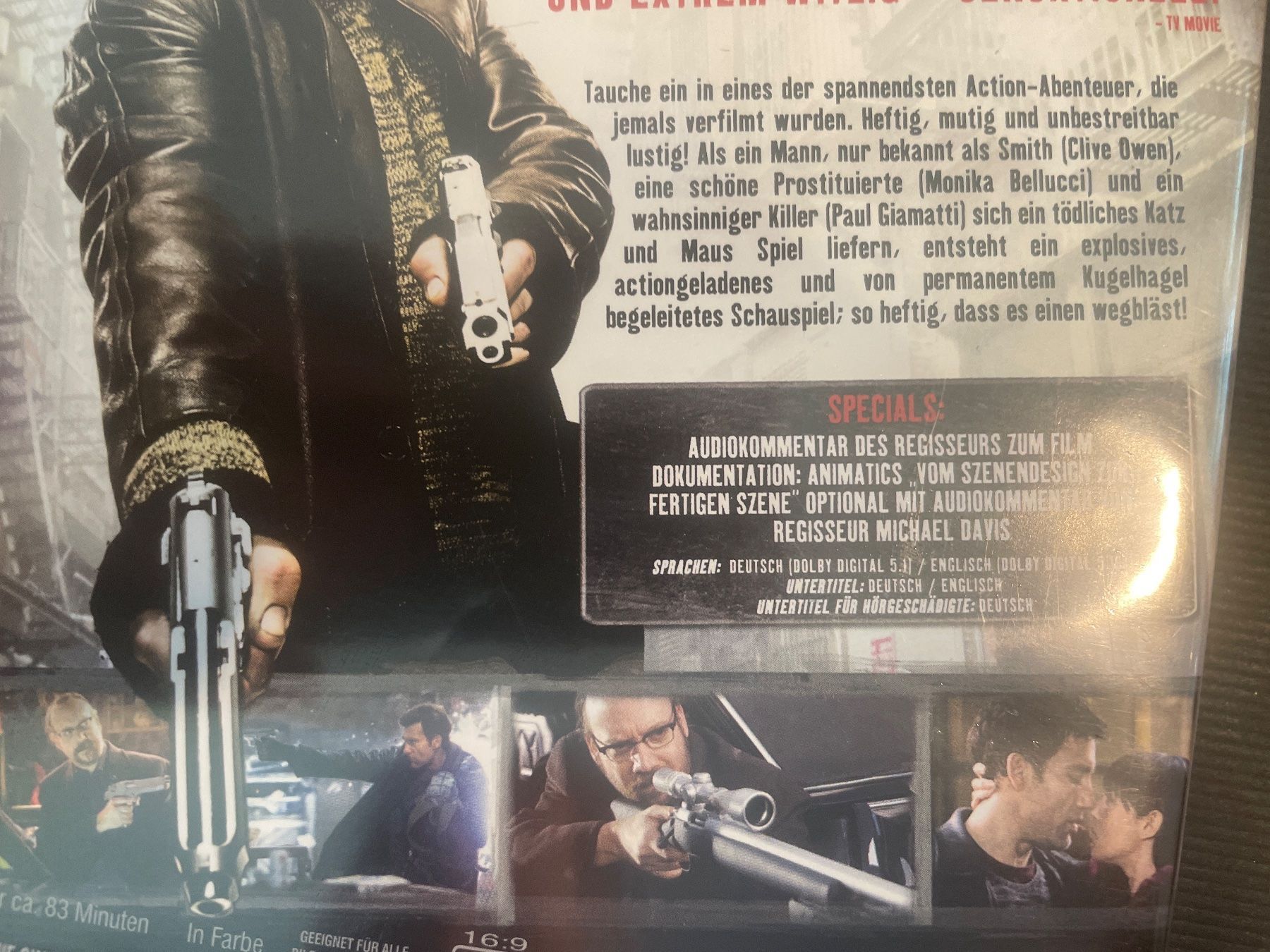 Tutti i DVDs: Shoot ‚em up, mit Monica Bellucci – Usato da Winterthur venduto da machmaschine 2