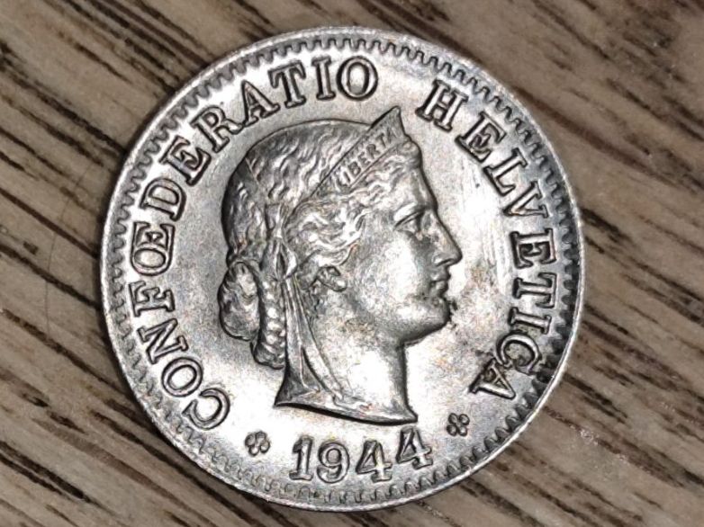 Tutti le monete: ==> 5Rp 1944 -stgl <== – Usato da Bern venduto da b.man_is_back