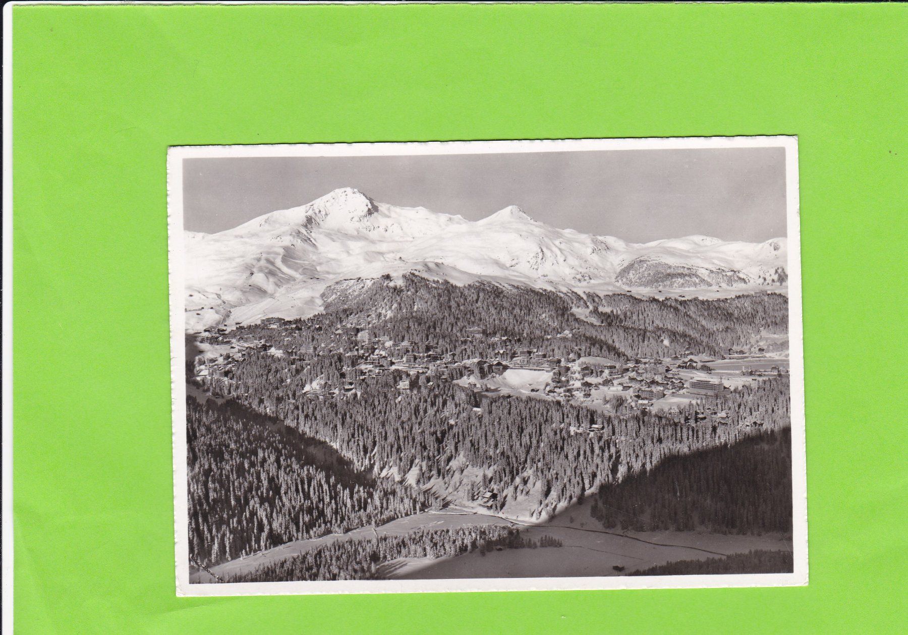 Cartoline postali: Arosa-Gesamtansicht – Usato da St. Peterzell venduto da neckertal
