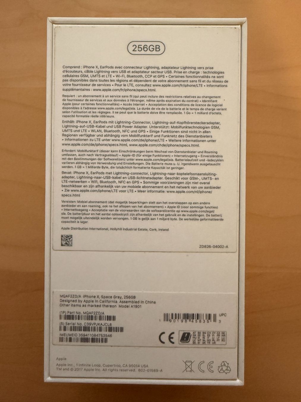Apple Telefoni cellulari / Smartphones: Apple iPhone X 256GB Spacegrau – Usato da Crissier venduto da Alter_Ego 4