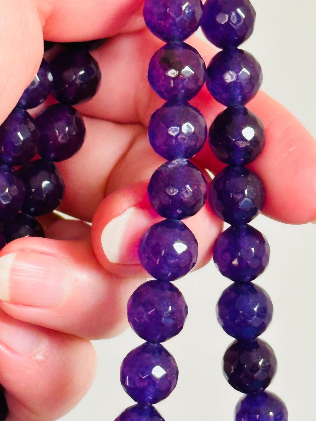Catenine: Tanzanite Gemstone necklace – Nuovo e nell'imballaggio originale da Genève venduto da AGBERG 7