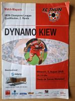 Altes Champions League Magazin,  FC Thun 2005