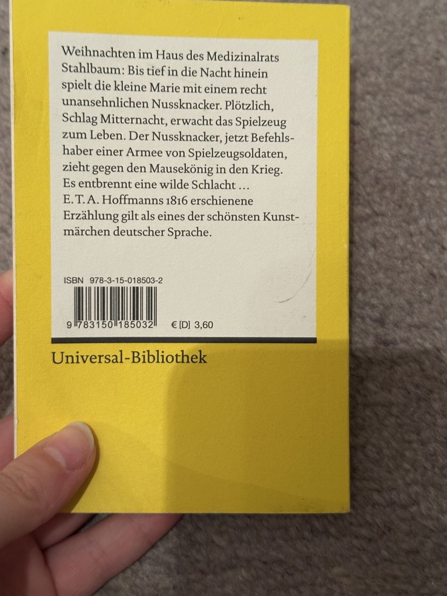 Libri: E.T.A. Hoffmann Nussknacker und Mausekönig – Usato da Ellikon a d Thur venduto da anja_herbi 1