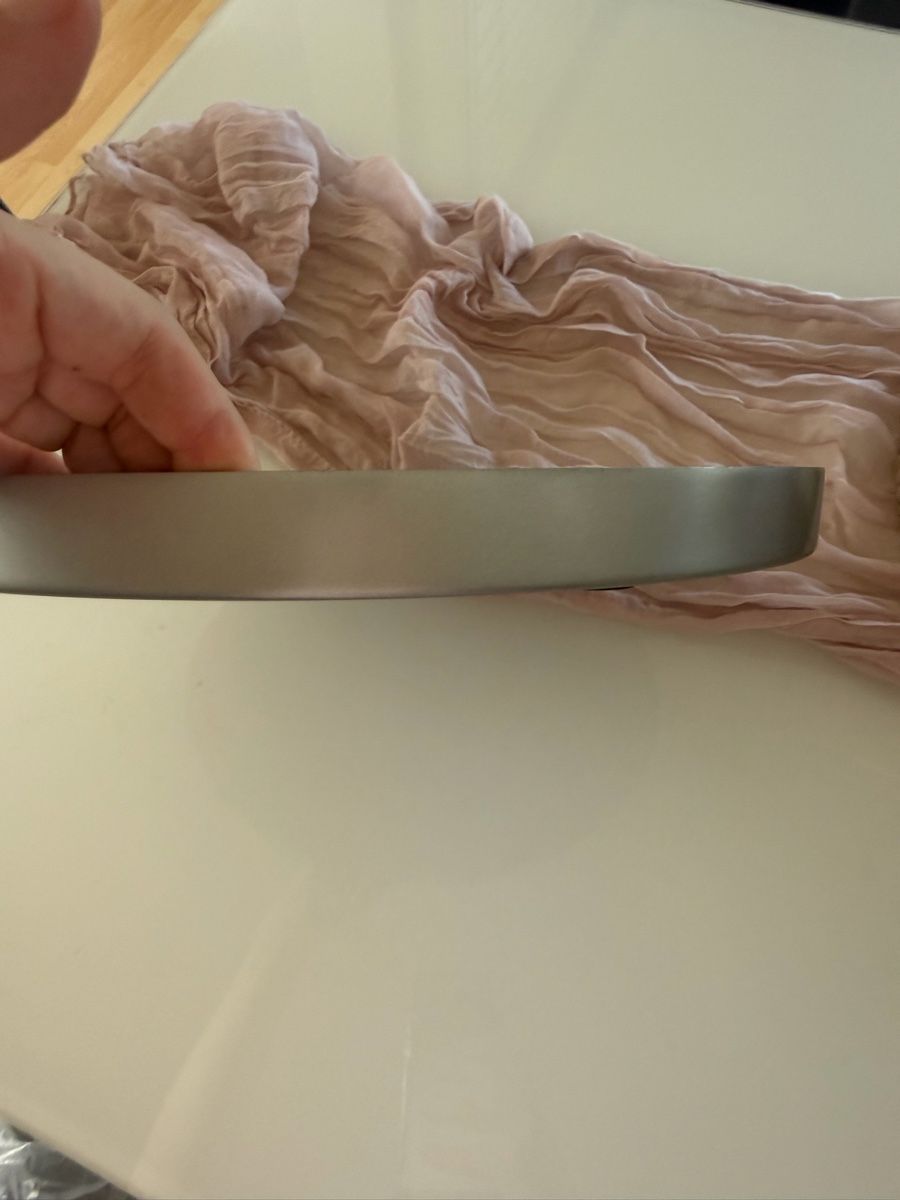 Micasa Tutte le decorazioni: Serviertablett Micasa rund silberfarben neu – Nuovo e nell'imballaggio originale da Adlikon b.Regensdf venduto da arl_k796 2