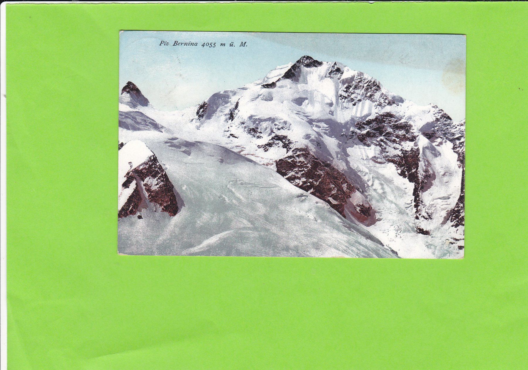 Cartoline postali: Piz Bernina – Usato da St. Peterzell venduto da neckertal