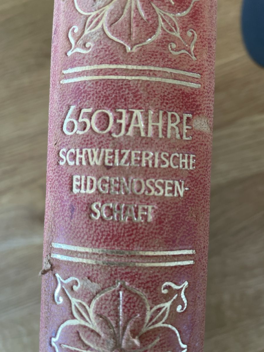 Libri: Nr 650 - 650 Jahre Schweizerische Eidgenossenschaft – Usato da Thun venduto da stu_rcm7 1