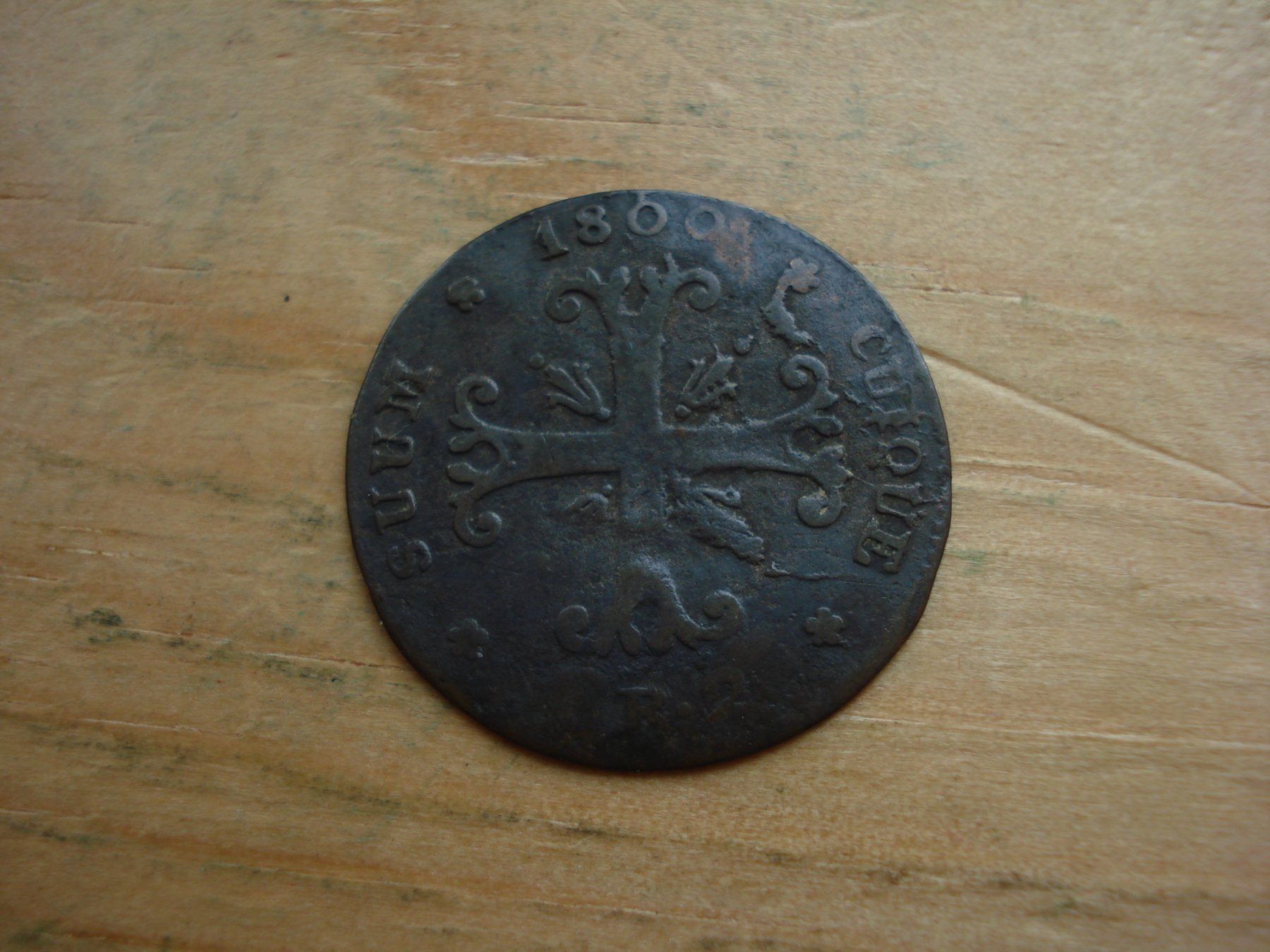 Tutti le monete: (S )Neuenburg 1/2 Batz 1800 – Usato da Erlach venduto da Net-Coins 1