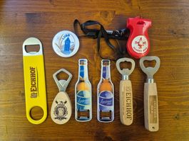 Bier Brauereien Luzern und Baar Flaschenöffner