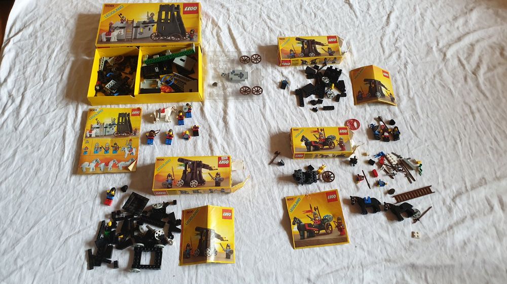 LEGO System Castle Ritter Burgen 6061 6030 6022 80er 90er (Gebraucht ...