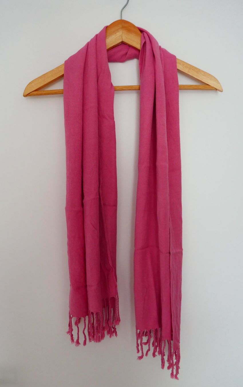 Foulards, Tücher & Schals: Schal / Halstuch rosa – Gebraucht aus Port von uzuku 3