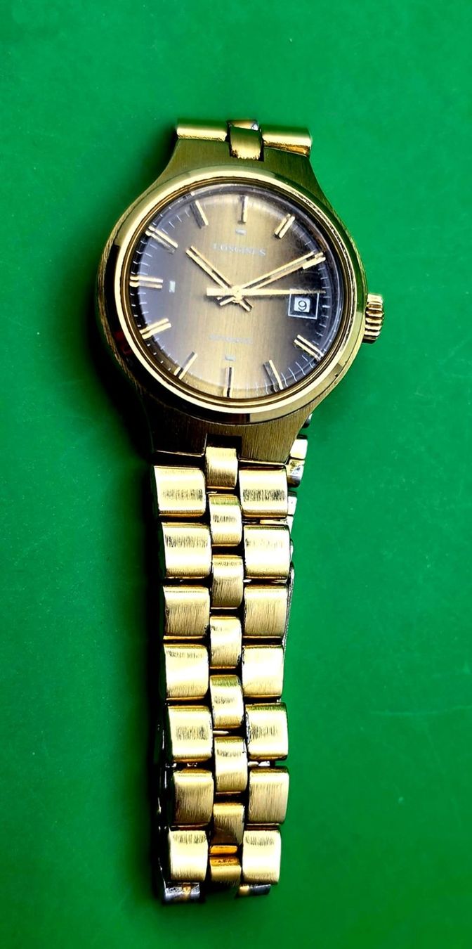 Longines Orologi: LONGINES DATE AUTOMATIC SWISS MADE STAINLESS STEEL BACK 1737 – Difettoso da Neftenbach venduto da Taschen-Uhren
