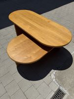 Salontisch Massivholz Eiche Wohnzimmertisch