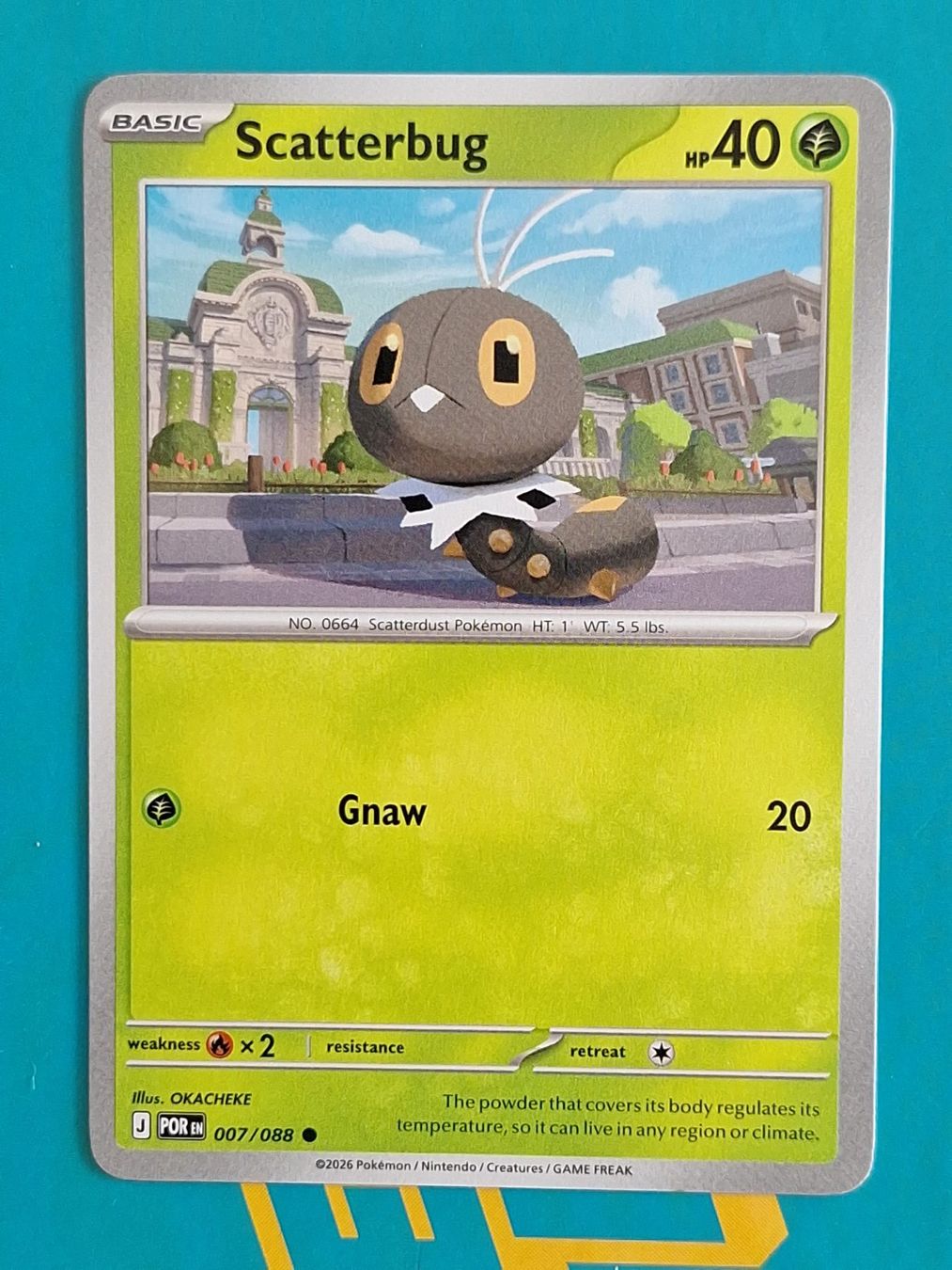Pokémon Carte collezionabili: Scatterbug - Pokemon Perfect Order – Usato da Altstätten SG venduto da GGsGameshop