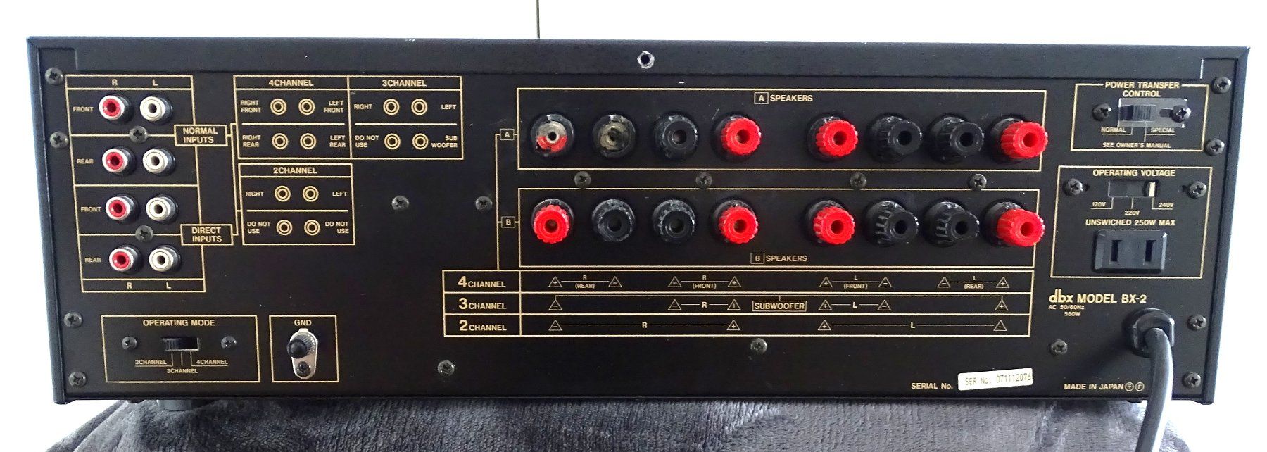 Dbx Amplificateurs: DBX BX2 Endstufe – D'occasion à Beringen par Coyote07 1