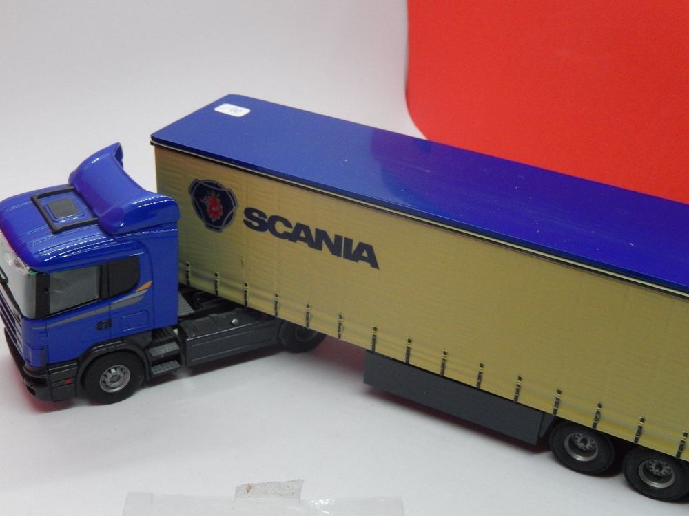 Tekno - Scania blau - nicht fertig %%% rsp defekt va Spoiler (Defekt ...