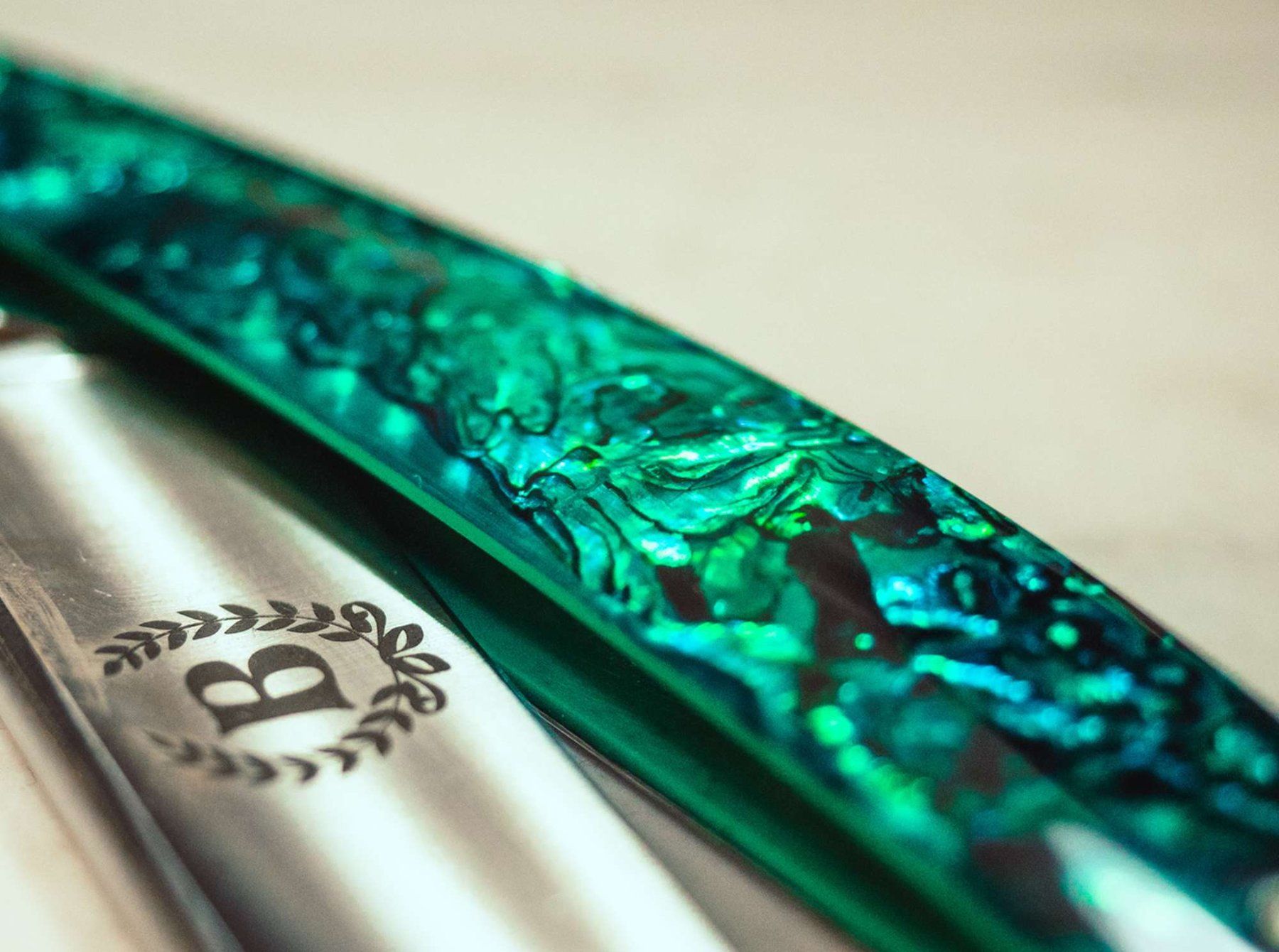 Rasoi & Lamette da barba: Böker Abalone – Nuovo e nell'imballaggio originale da Aadorf venduto da musur68 1