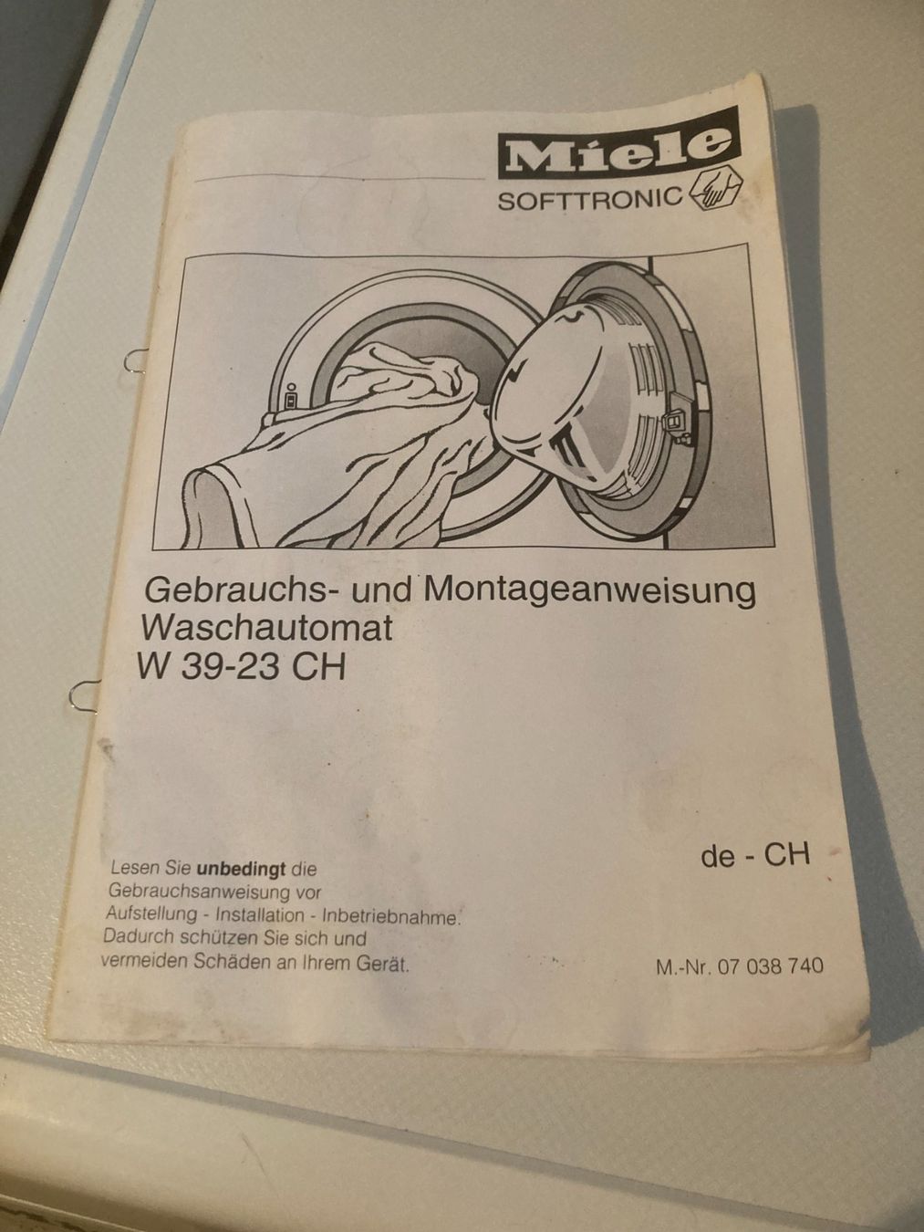 Miele Machines à laver: Waschmaschine Miele – D'occasion à Krattigen par 033rad 6