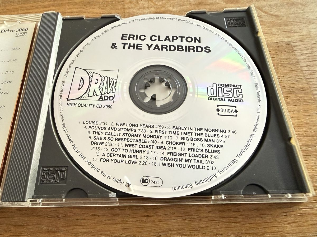 CDs: Eric Clapton & The Yardbirds CD – Gebraucht aus Goldach von Messerguru 3