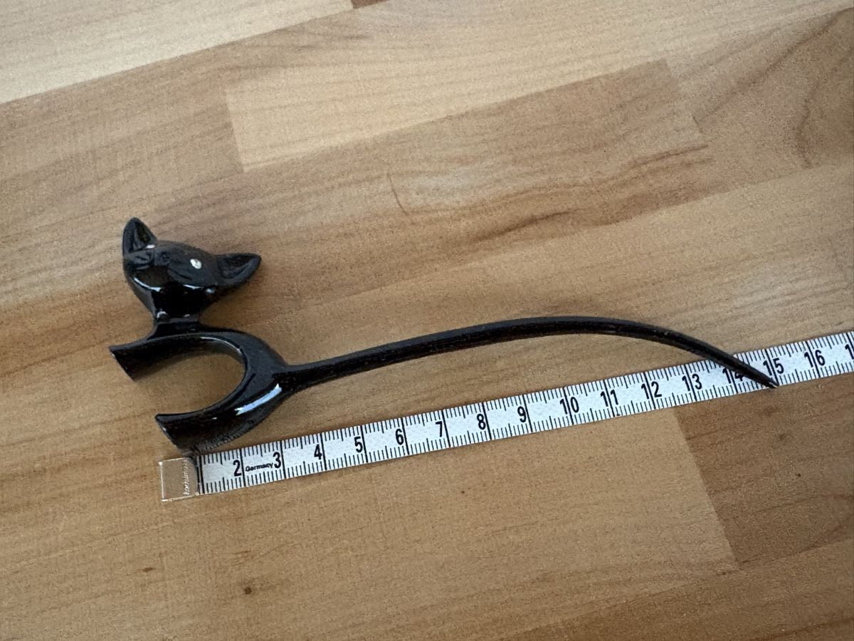 Tutte le decorazioni: Fingerring Halter / Katze aus Metall – Usato da Rümlang venduto da SchumBru10 3