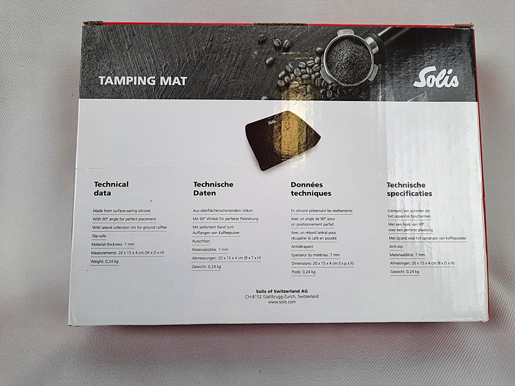 Solis Kaffeemaschinen & Espressomaschinen: SOLIS Tamperunterlage – Neu (gemäss Beschreibung) aus Beinwil am See von Restwert_Beinwil 3